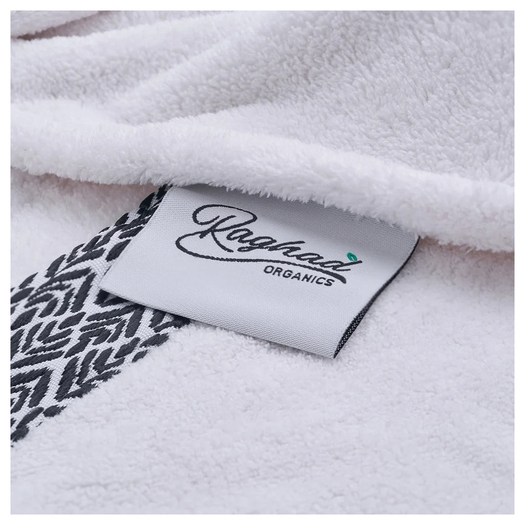 Raghad Organics Orange Petal Face Towel