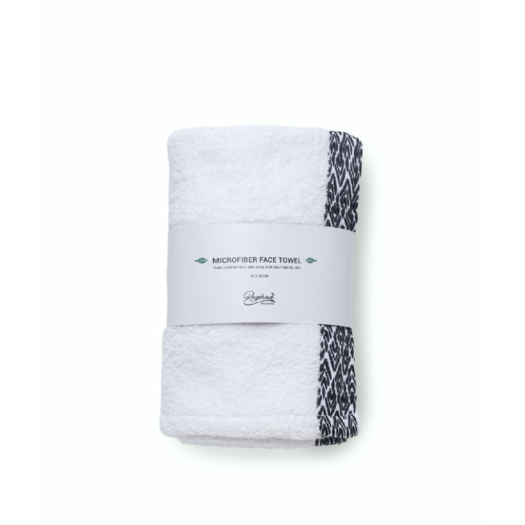 Raghad Organics Orange Petal Face Towel