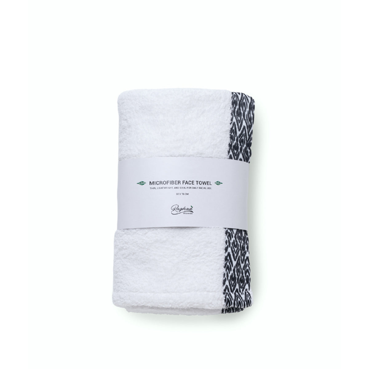 Raghad Organics Orange Petal Face Towel