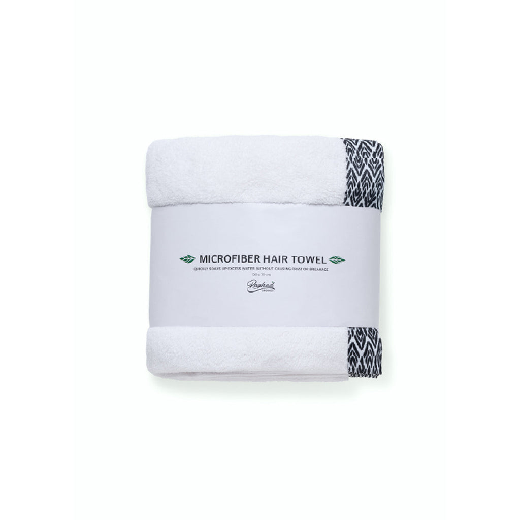 Raghad Organics Orange Petal Hair Towel