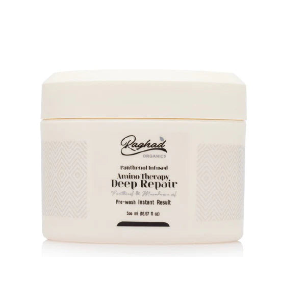 Raghad Organics Amino Therapy Deep Repair protein hair treatment with argan oil and wheat protein Health Boutique