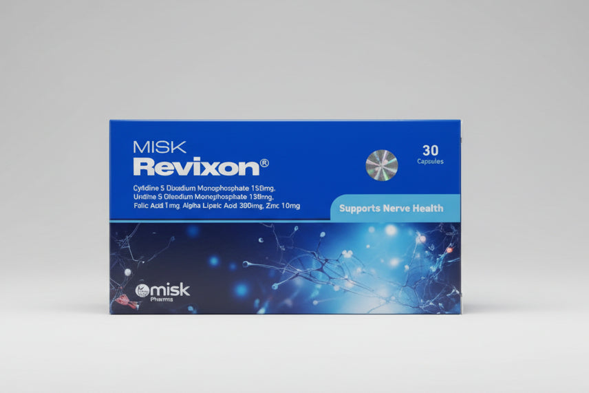 Revixon tablets 30 benfotiamine vitamin B complex alpha lipoic acid nerve health supplement