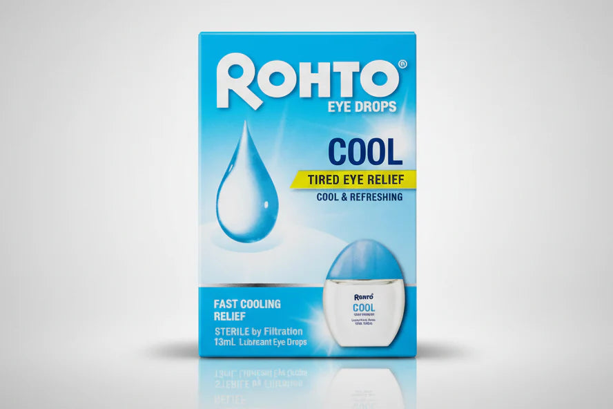 Rohto® Cool Eye Drops (13 ML) – Instant Cooling & Refreshing Eye Relief