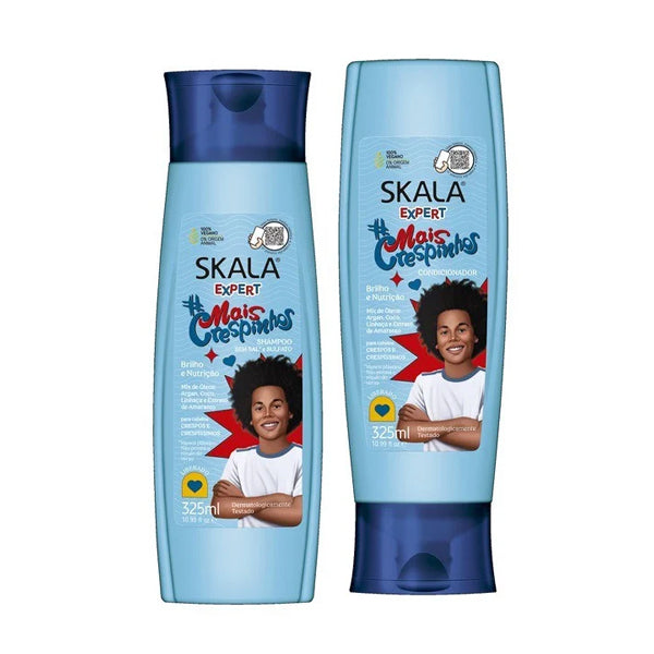 Skala Mais Crespinhos Kids Shampoo and Conditioner Set for Curly Hair