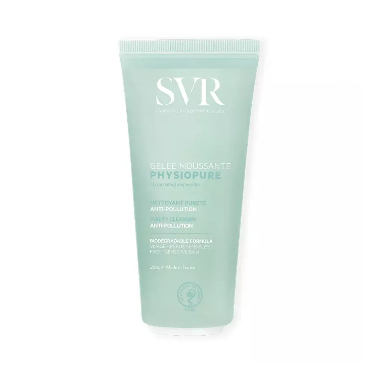 SVR Physiopure Gentle Foaming Gel Cleanser Oxygenating Magnesium Facial Cleanser 200ml Health Boutique