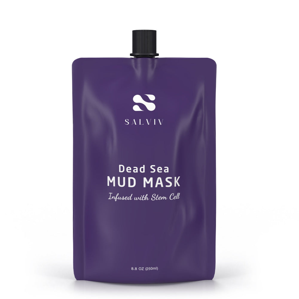 Salviv Dead Sea Mud Mask mineral deep cleansing skincare mask-health boutique Jordan
