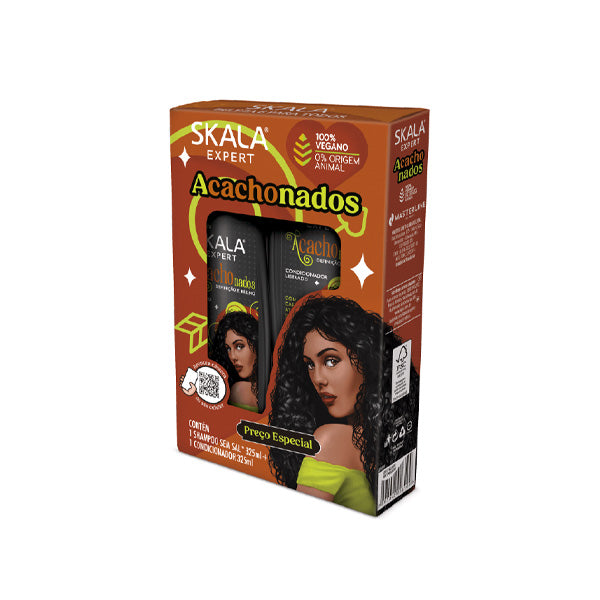 Skala Acachonados Shampoo and Conditioner Set 325ml for Curly Hair Care