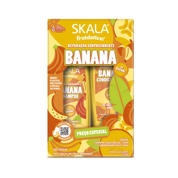 Skala Expert Banana Nutrition Shampoo and Conditioner Set 325ml