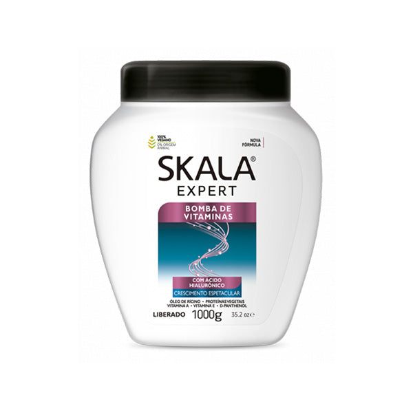 Skala Bomba De Vitaminas Hair Treatment Cream 1000g - Deep Conditioning Mask