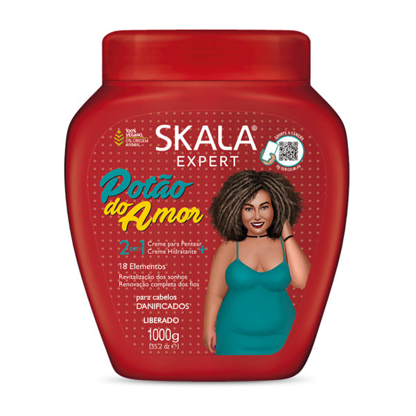 Skala Love Pot Hair Treatment Cream 1000g - Deep Conditioning Mask for All Hair Types