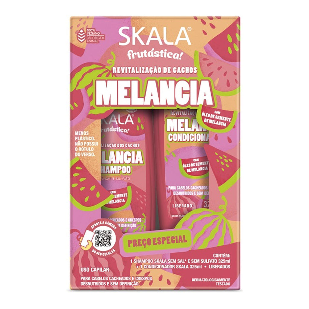 Skala Melancia Hydrating Shampoo and Conditioner Set 325ml