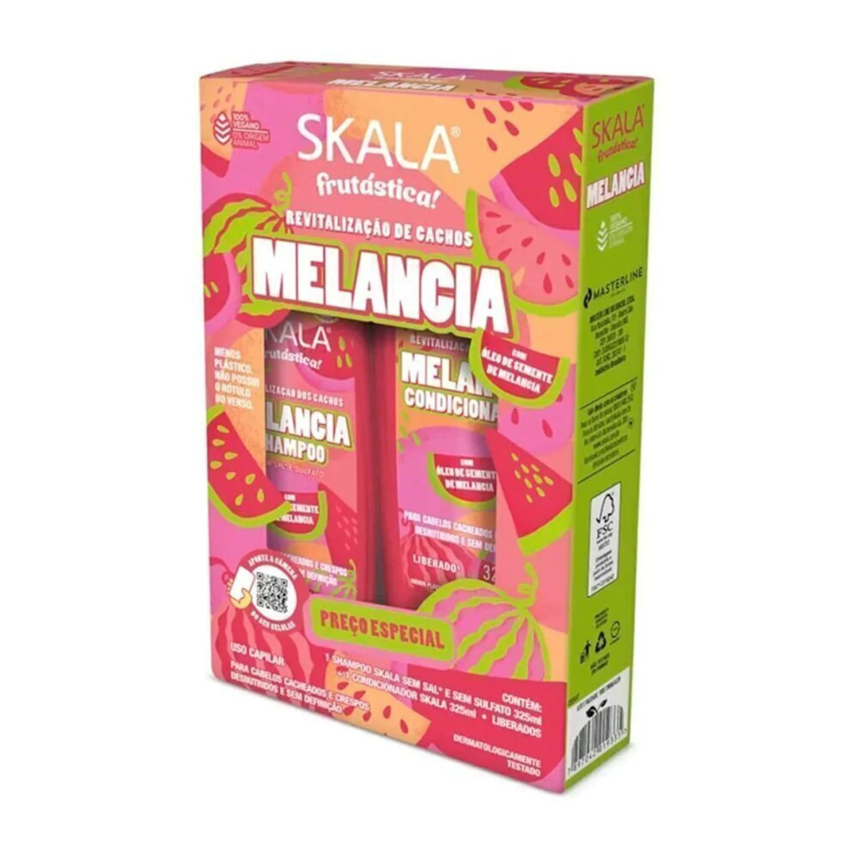 Skala Melancia Hydrating Shampoo and Conditioner Set 325ml