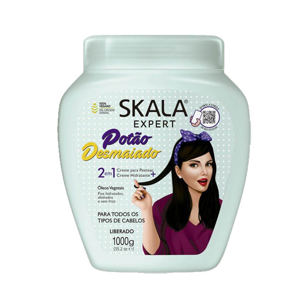 Skala Potao Desmaiado Hair Treatment Cream 1000g - Smoothing and Hydrating Formula