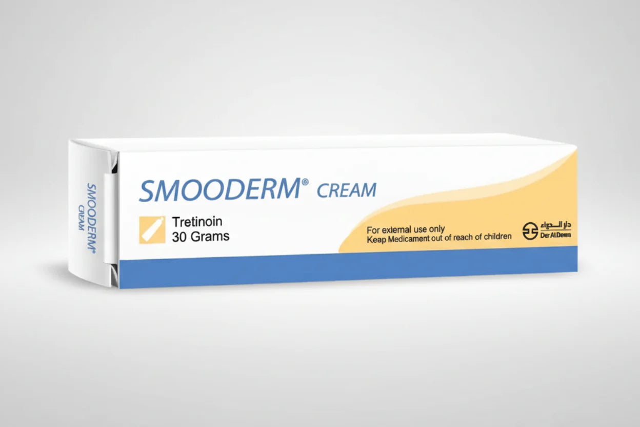 Smooderm tretinoin cream 30g acne treatment skin renewal cream Health Boutique