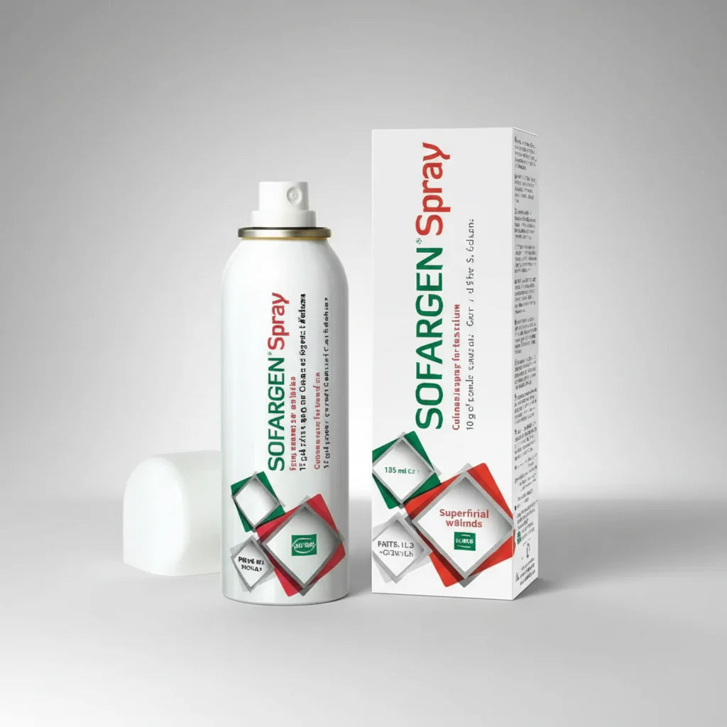 Sofargen spray 125 ml silver sulfadiazine antibacterial burn wound care spray