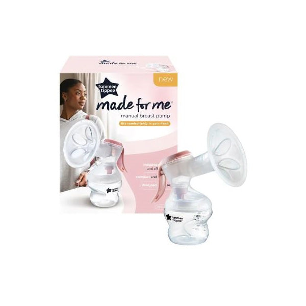 Tommee Tippee Made For Me Manual Breast Pump - Comfortable and Portable Nursing Essential