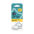 Tommee Tippee Natural Start Advanced Anti-Colic Medium Flow Baby Bottle Teats - 2 Pack