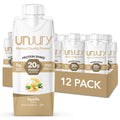 Unjury vanilla high protein shake ready to drink nutritional supplement 12 pack Health Boutique