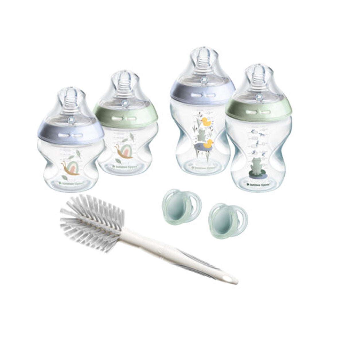 Tommee Tippee Natural Start Anti-Colic Baby Bottle Starter Kit - Blue