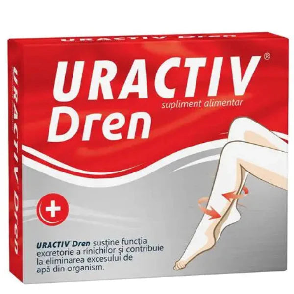Uractiv® Dren Capsules (30 Capsules) – Urinary & Kidney Support Formula