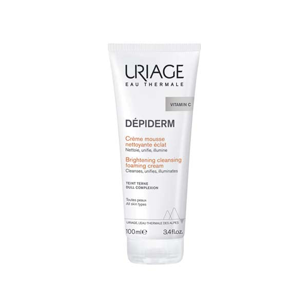 Uriage Dépiderm Brightening Cleansing Foam 100ml face wash for dark spots and uneven skin tone Health Boutique