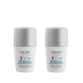 Vichy Invisible Resist 72H Anti-Stains Hypoallergenic Deodorant Roll-On Duo Pack Health Boutique