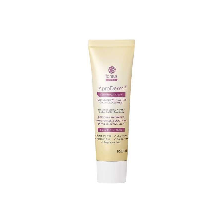Aproderm® Colloidal Oat Cream – Avena Sativa 1% For Dry, Sensitive & Irritated Skin
