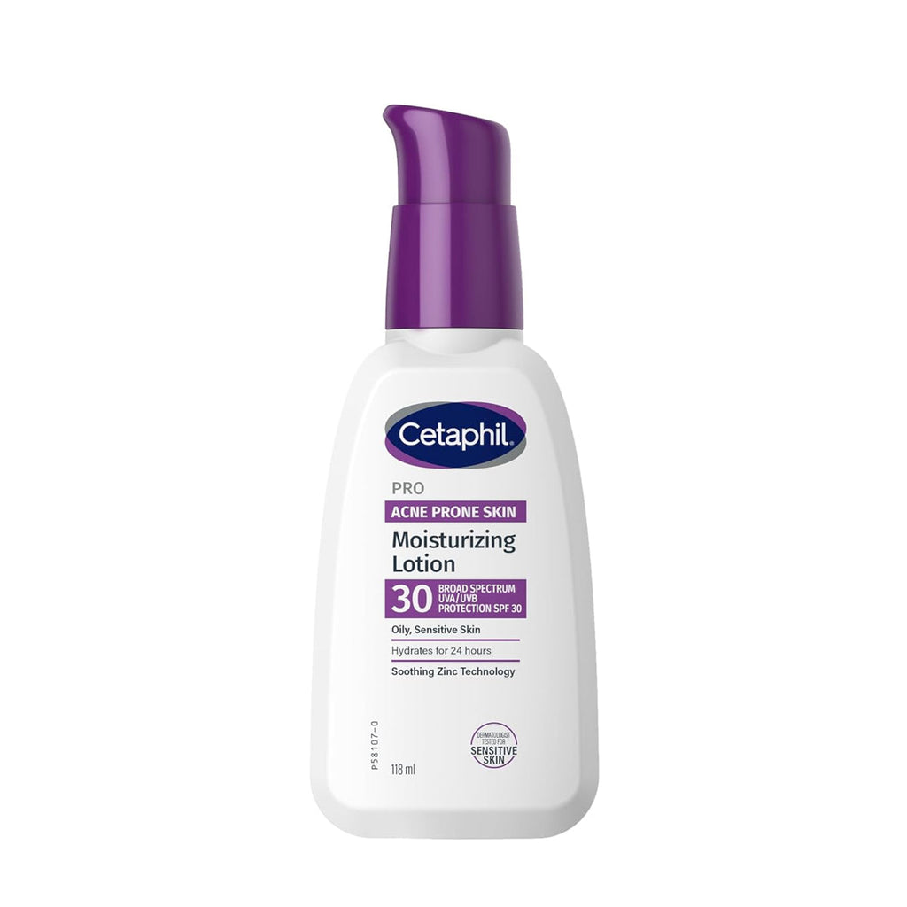 Cetaphil Pro Oil-Free Acne-Prone Skin Moisturizing Lotion 118ml for Hydration and Blemish Control