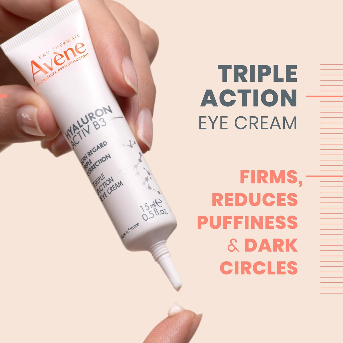Avene Hyaluron Active B3 Triple Correction Eye Cream 15ml
