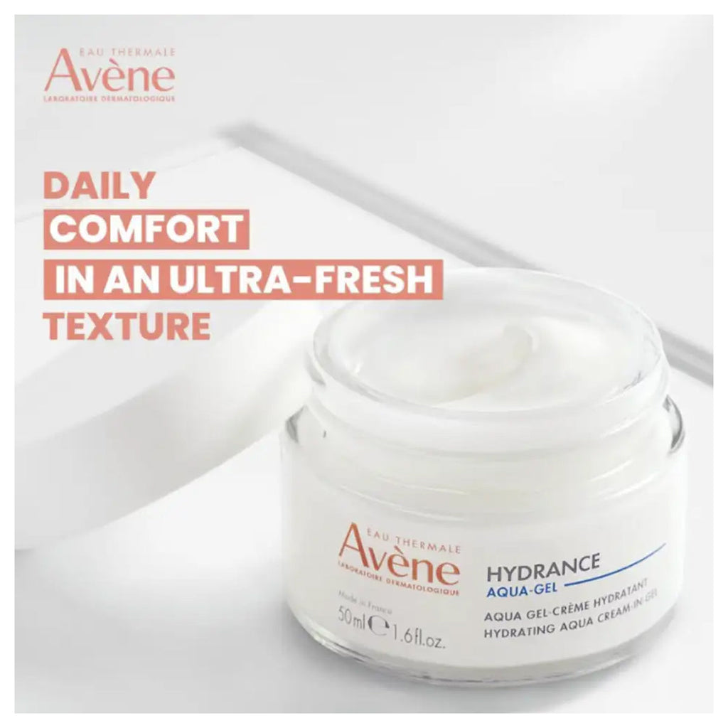 Avene Hydrance Aqua Gel 50ml + Free Cleanance Gel nettoyant 100 ml + Free Thermal Spring Water 50ml