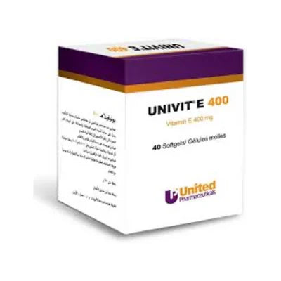 UNIVIT E® 400 IU (40 Softgels) – Vitamin E Antioxidant Support